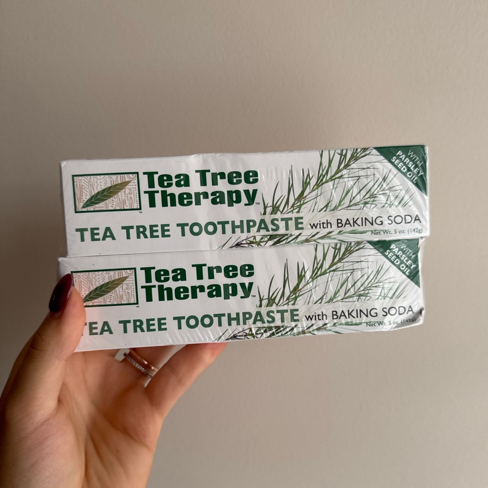 2 Pack Tea Tree Therapy Toothpaste With Baking Soda